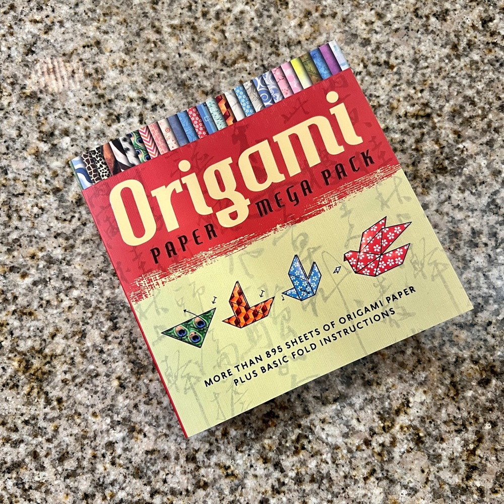 Origami paper mega pack - more than 895 sheets of paper NEW!